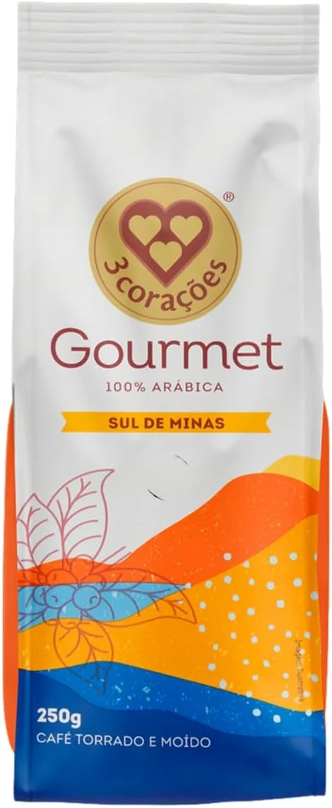 Café Torrado e Moído Gourmet Sul de Minas - 3 Corações